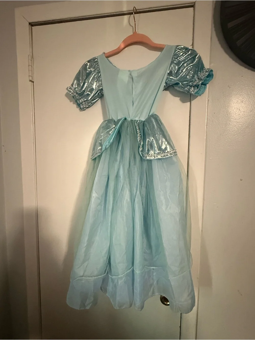 Aqua Sparkle Princess Costume Dress for Kids